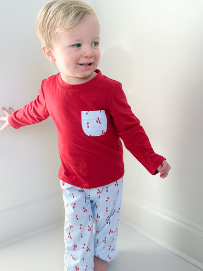 Sam Airplane Bubble Pant Set