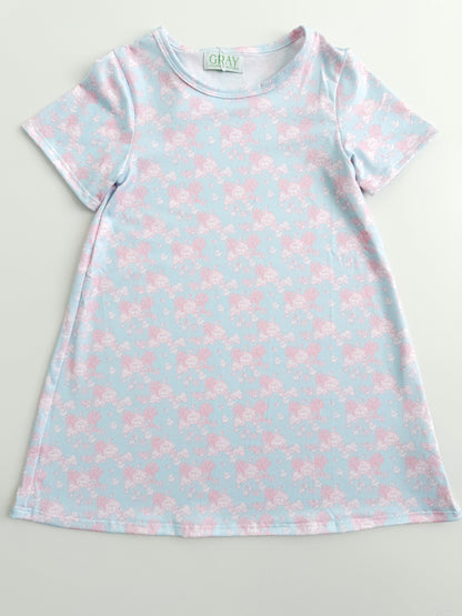 Pink Farm Toile Play Dress