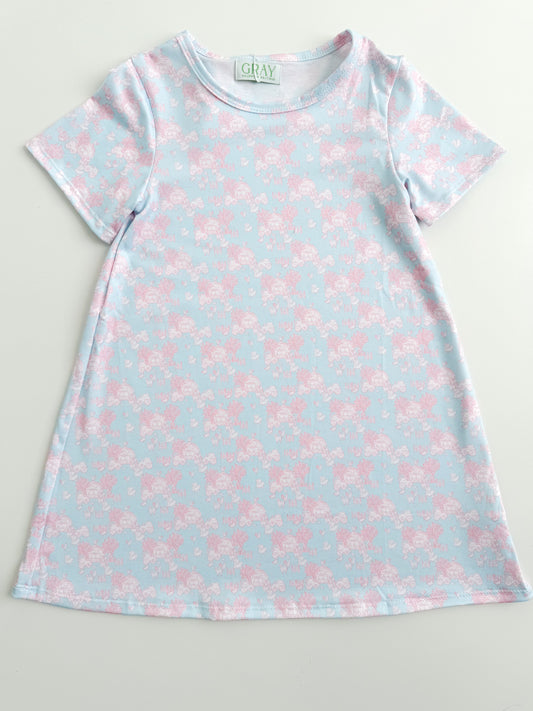 Pink Farm Toile Play Dress