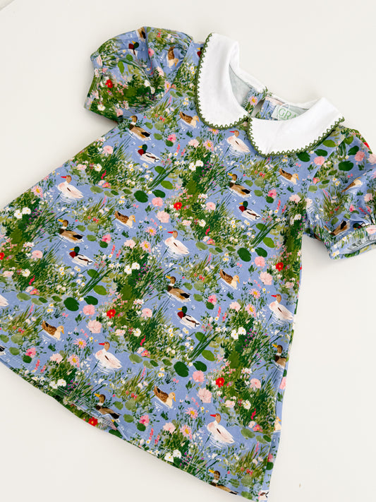 Watercolor Duckling Dress