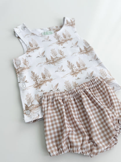 Mallard Toile Bloomer Set