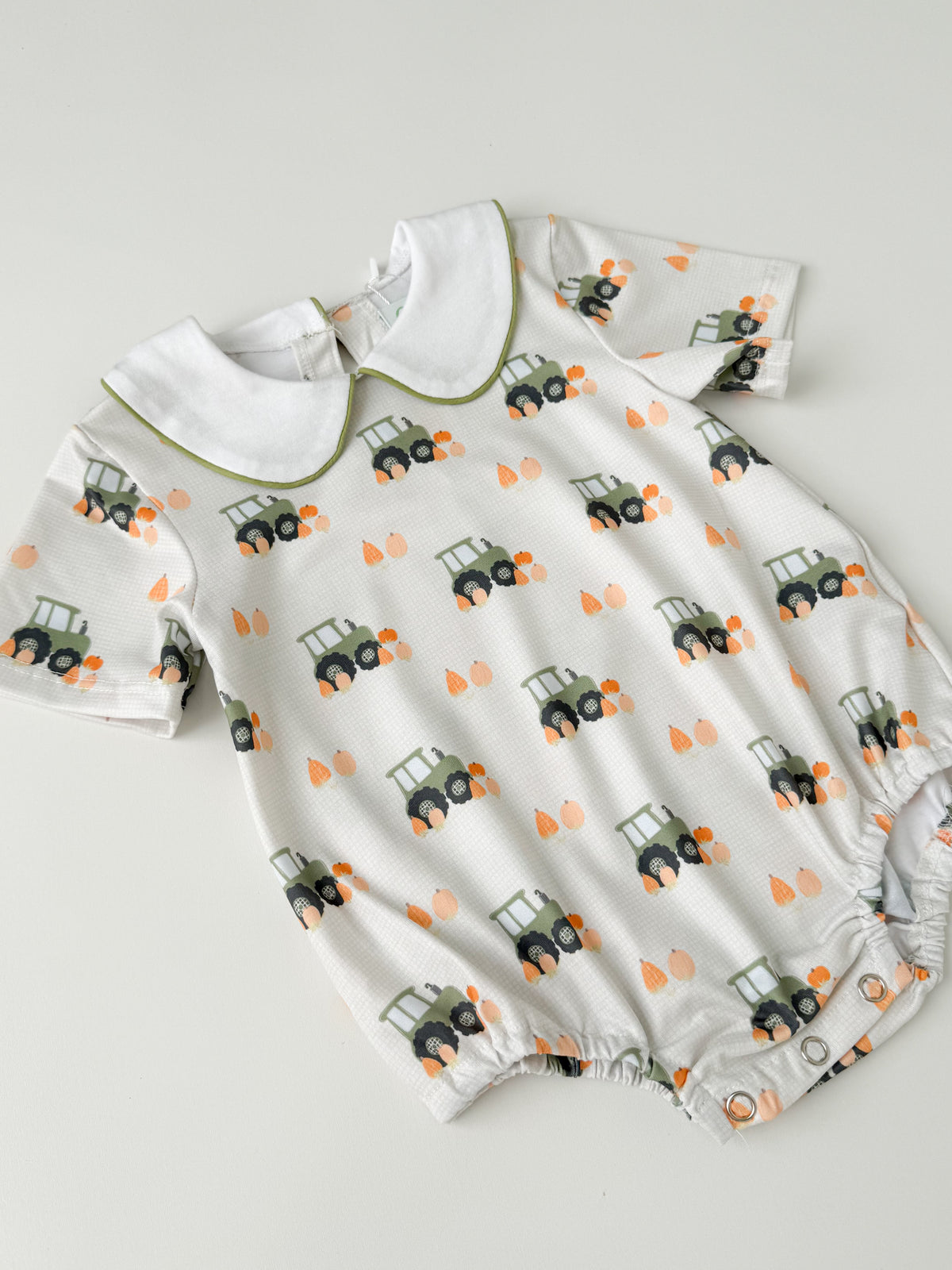 Rowan Pumpkin Short Sleeve Bubble