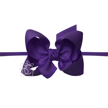 Headband Signature Grossgrain Bow