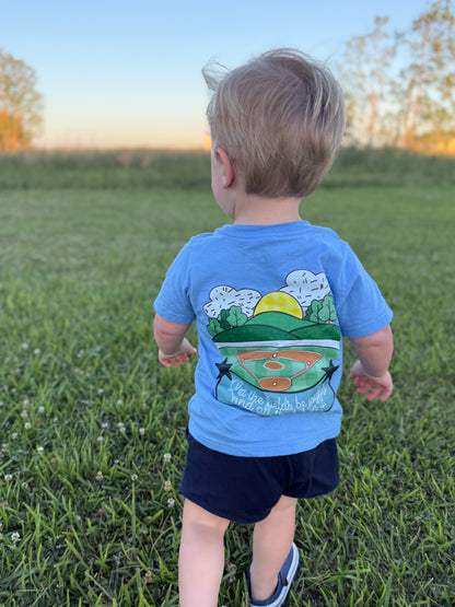 Let The Field Be Joyful - Gray Originals Tee