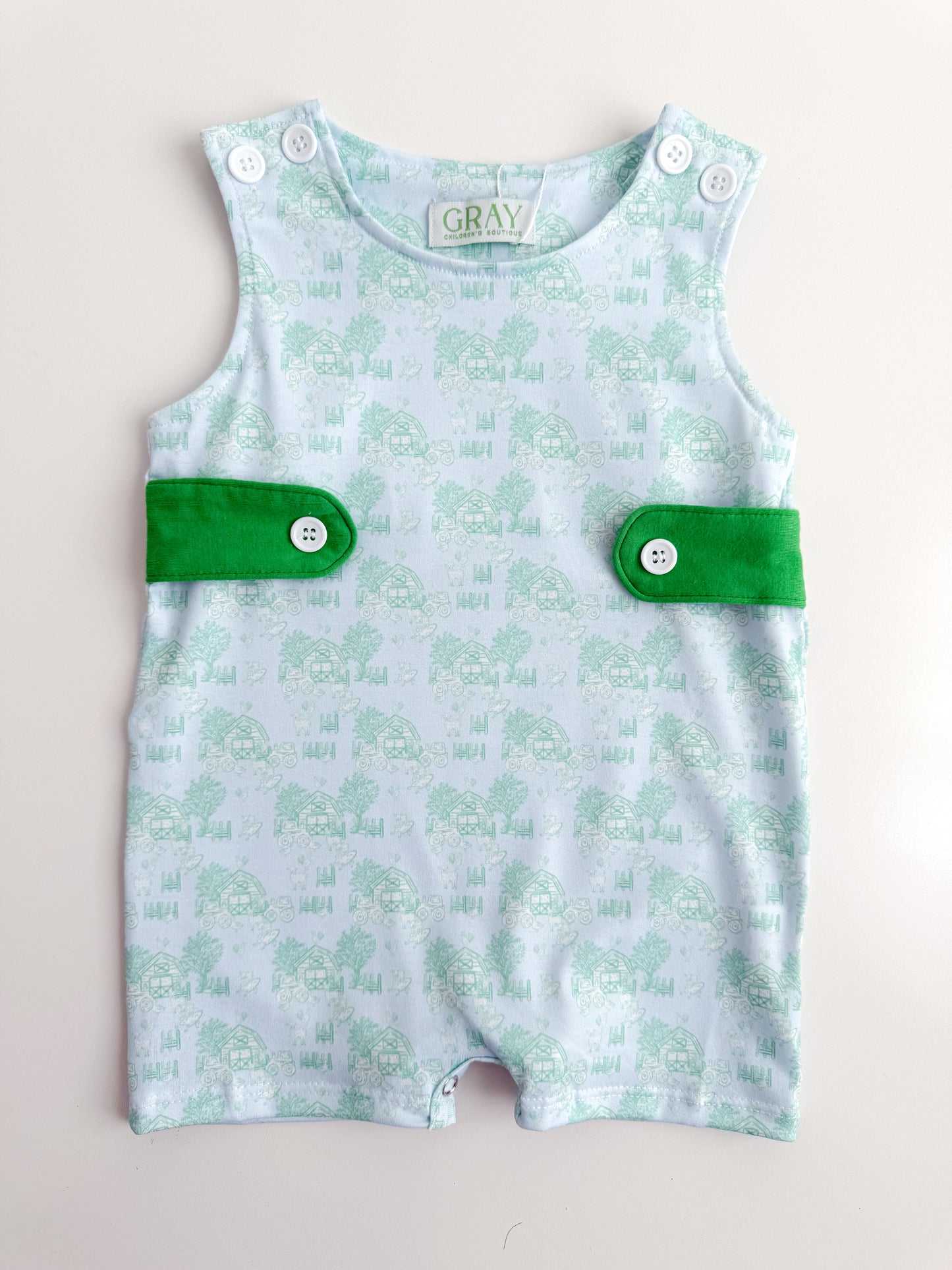 Green Farm Toile JonJon