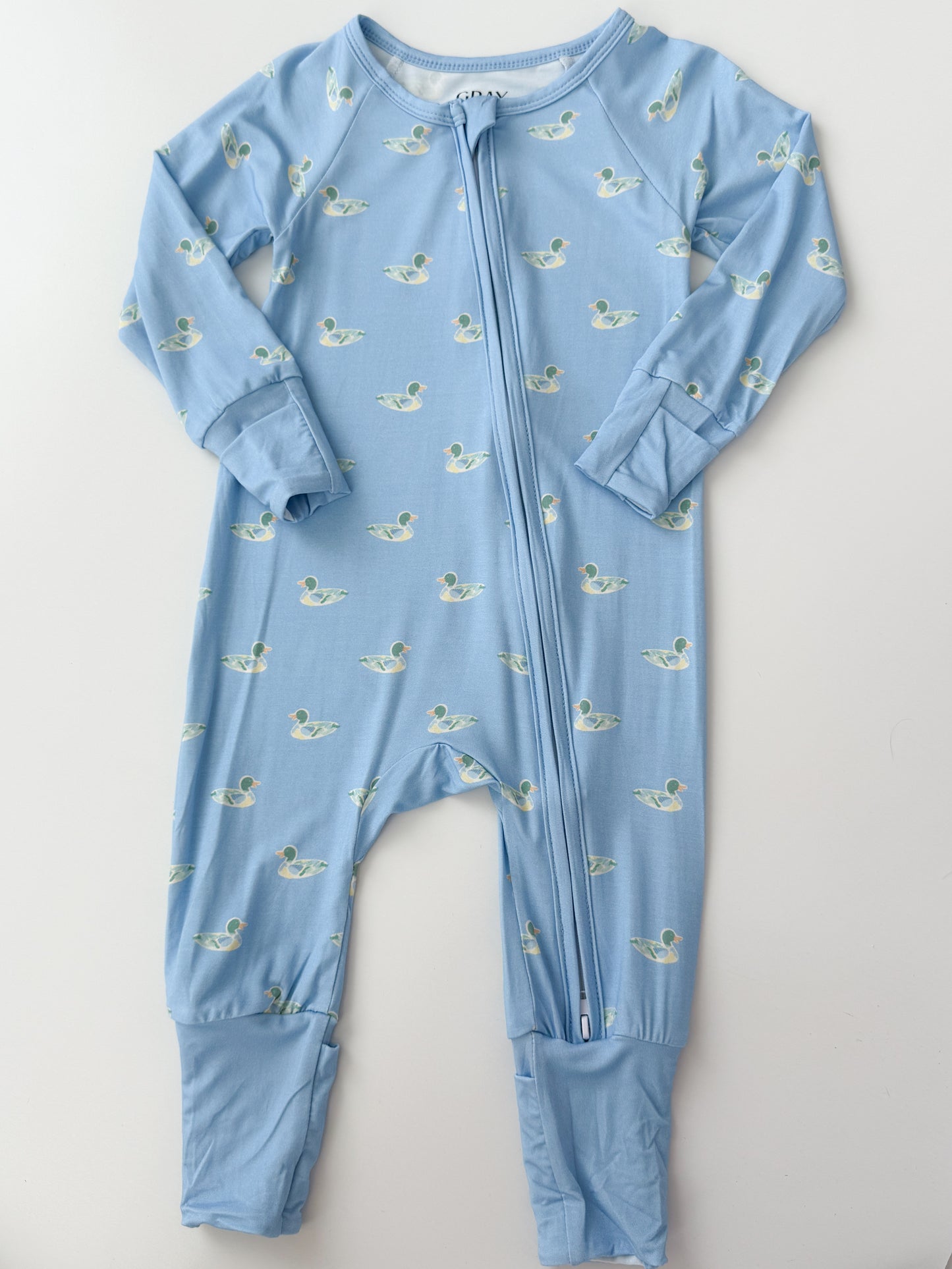 Blue Pond Parade Bamboo Zippy