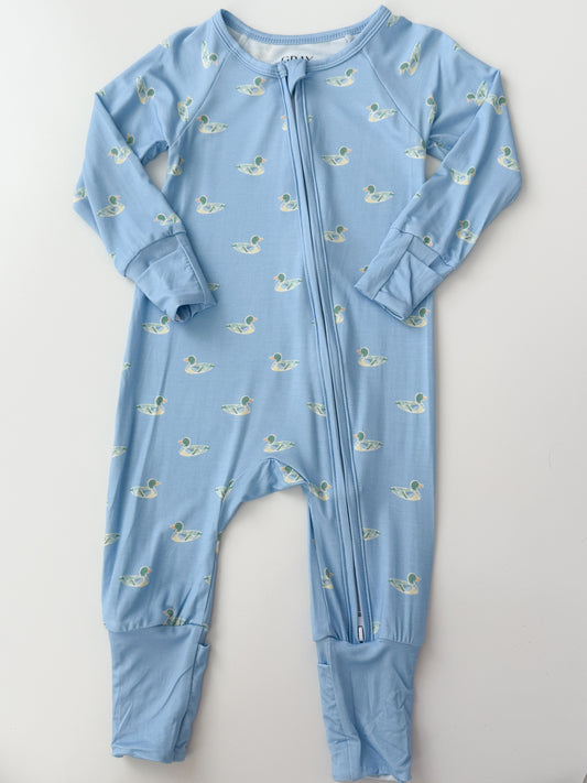 Blue Pond Parade Bamboo Zippy