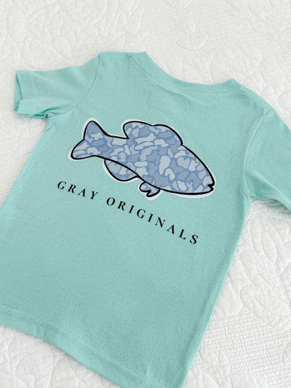 Camo Catch - Gray Originals Tee