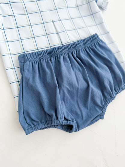 Nicholas Plaid Bloomer Set