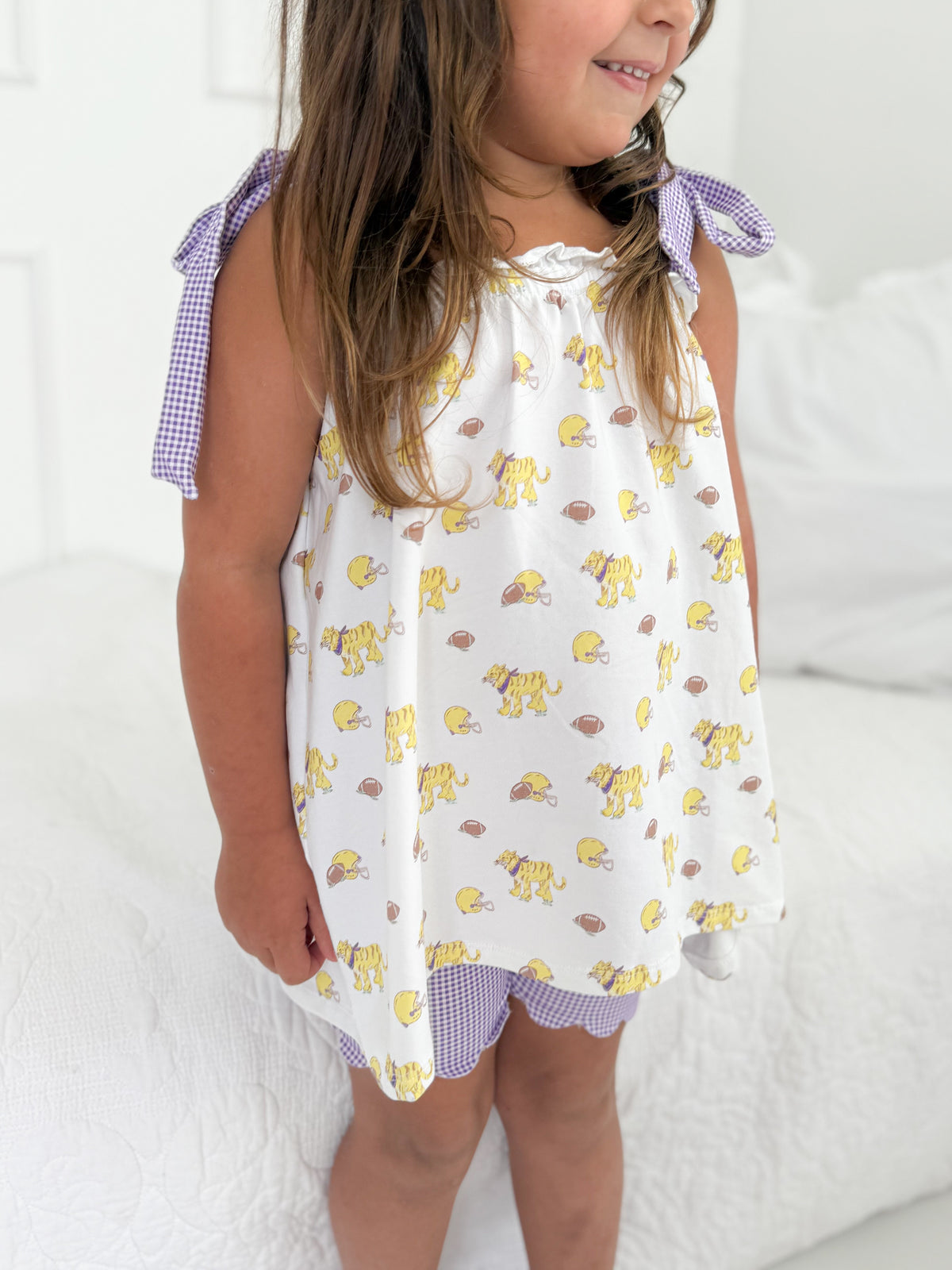 Gamdeday + Gingham Girls Set