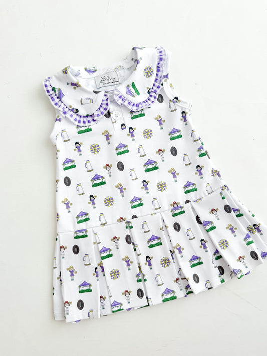 Tiger Gameday Polo Dress