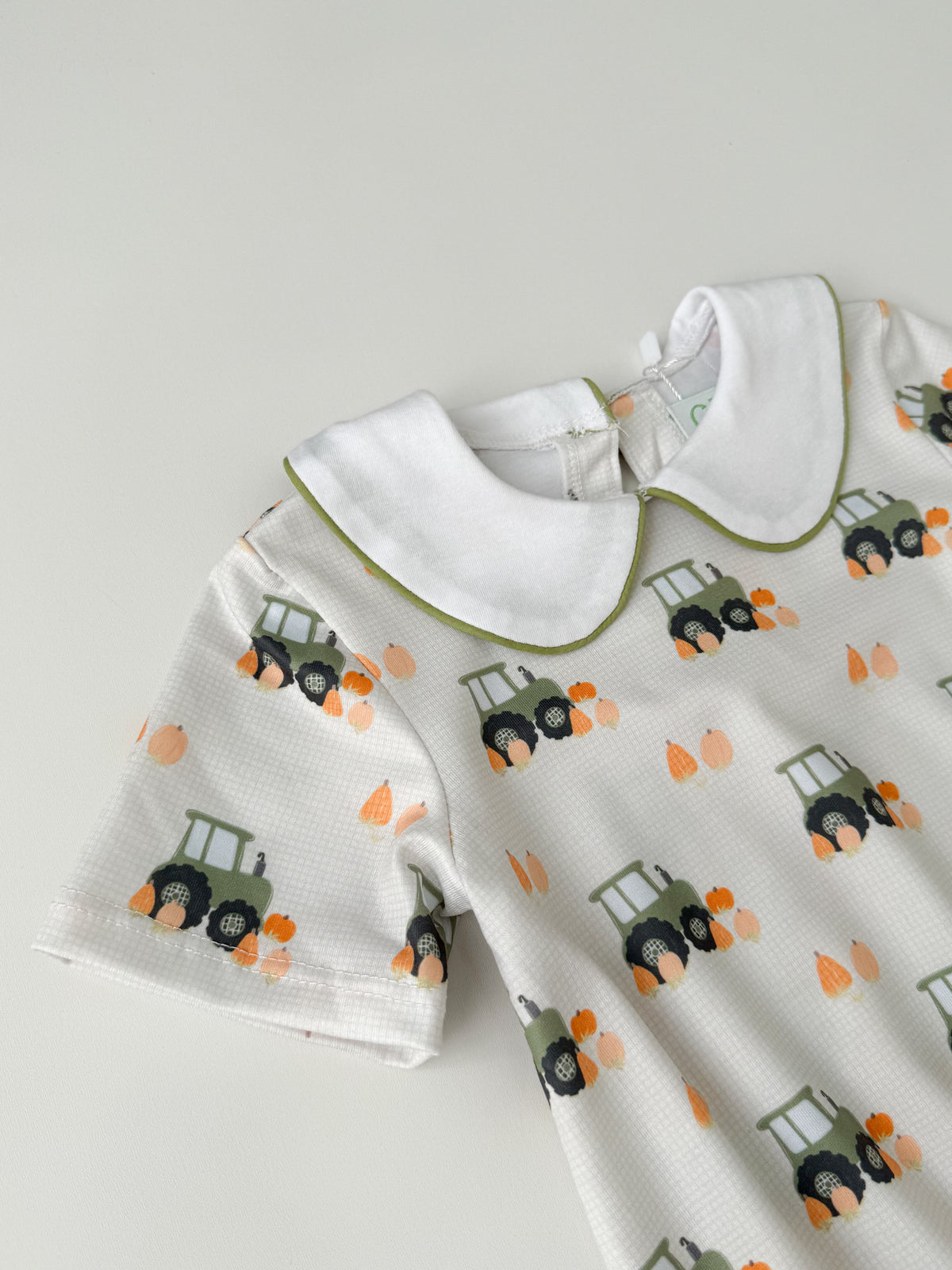 Rowan Pumpkin Short Sleeve Bubble