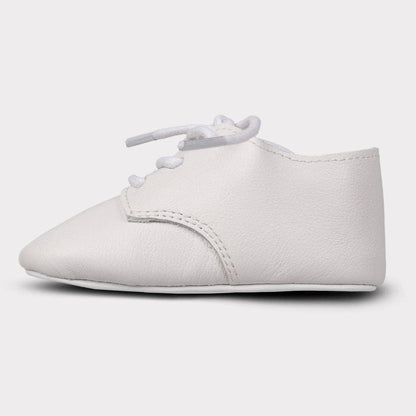 August Lace-Up Crib Shoe
