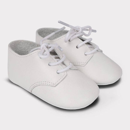 August Lace-Up Crib Shoe