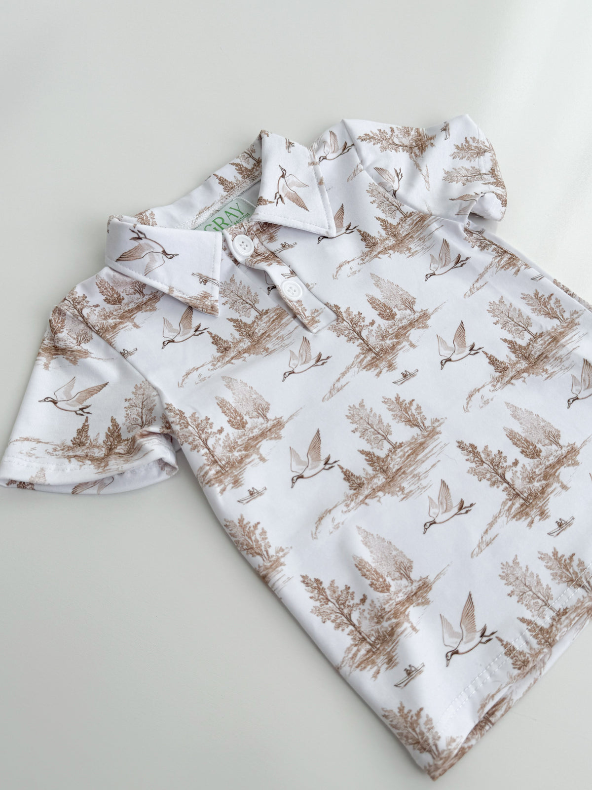 Mallard Toile Polo