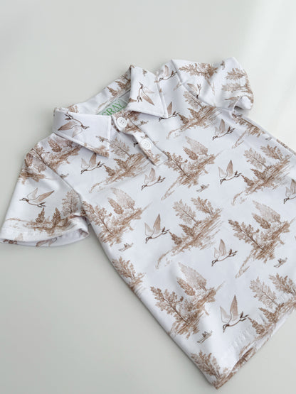 Mallard Toile Polo