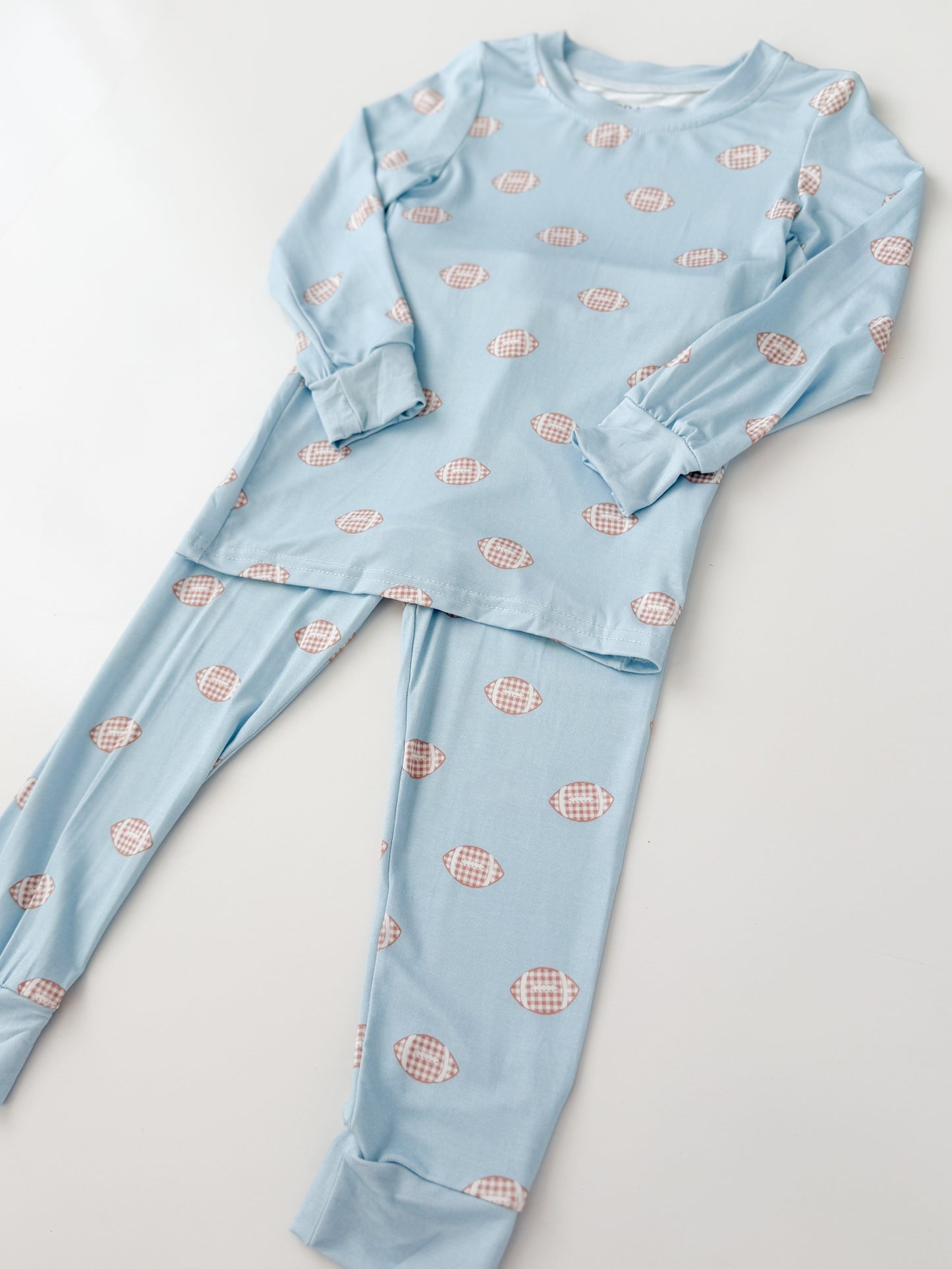 Touchdown Blue Bamboo Set