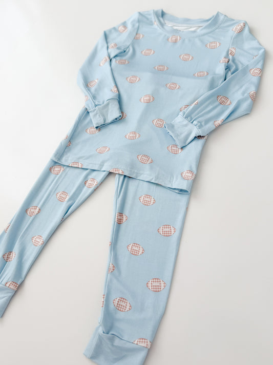 Touchdown Blue Bamboo Set