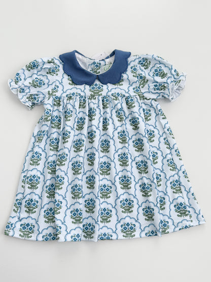 Lennon Scallop Collar Dress