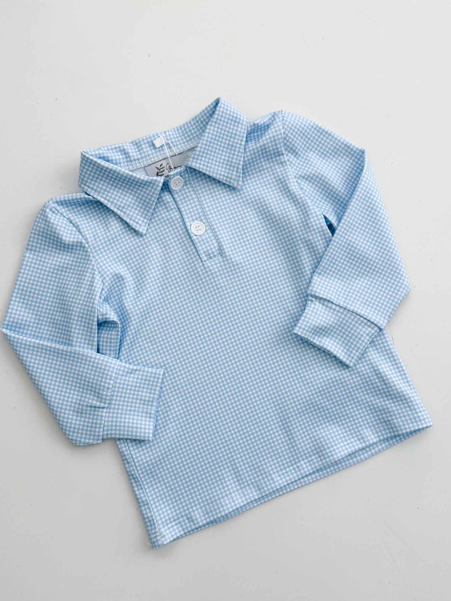 Lane Gingham Polo