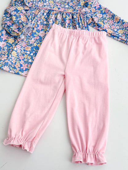 Melody Floral Bubble Pant Set