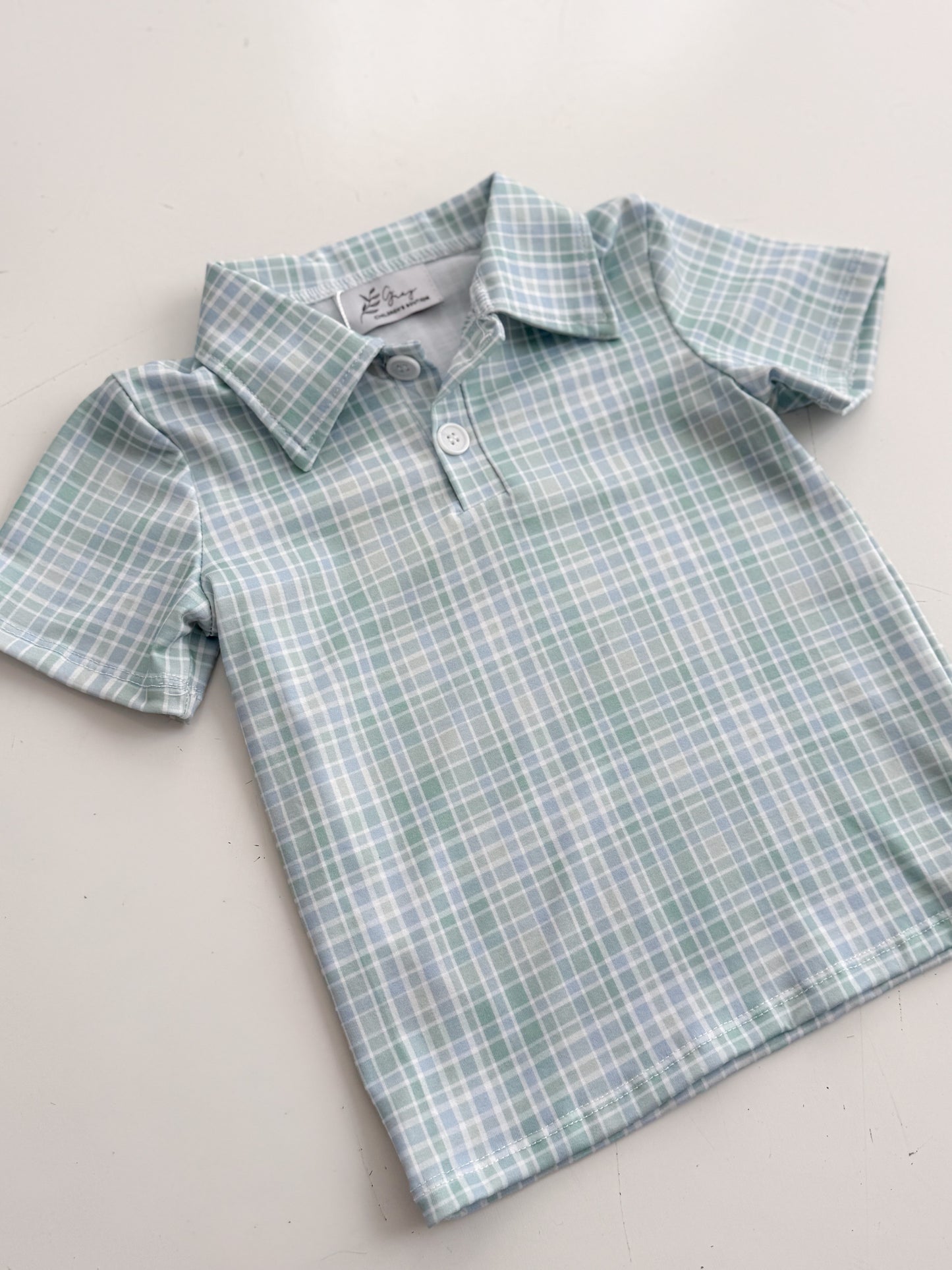 Lincoln Plaid Polo