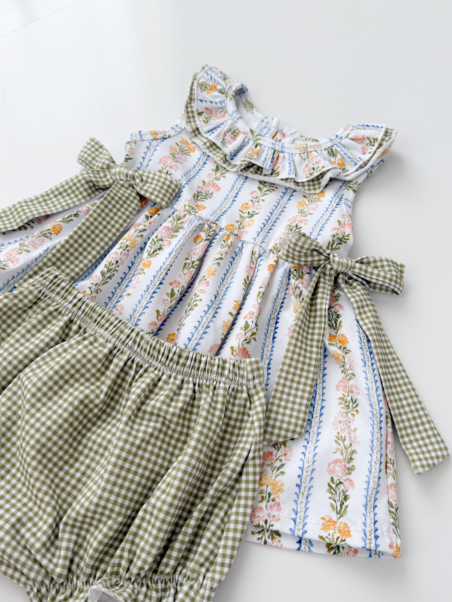 Emma Floral Bloomer Set