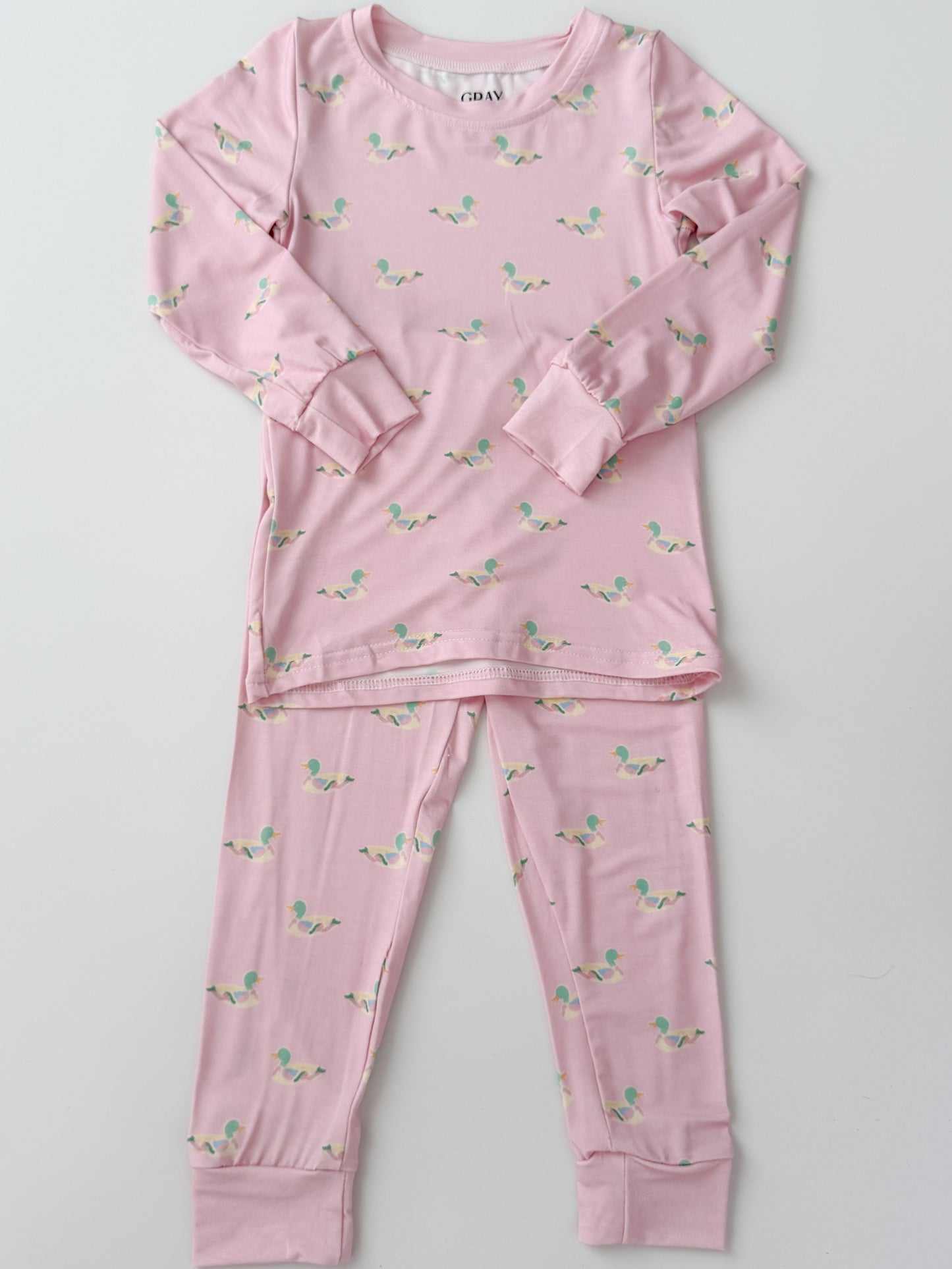 Pink Pond Parade Bamboo Set