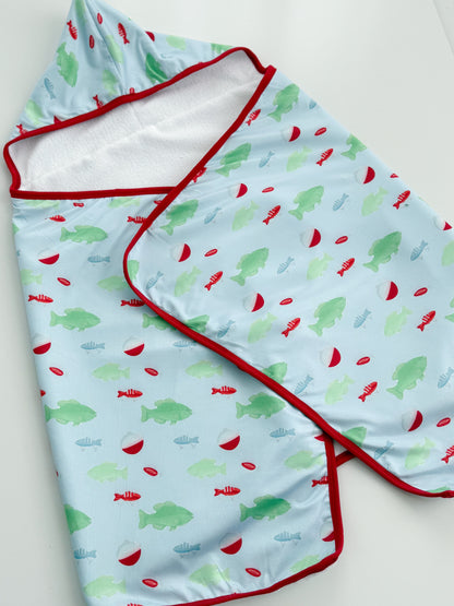 Reeling In Hooded Towel