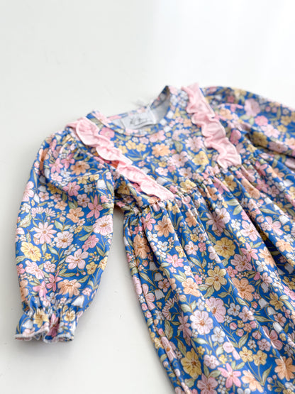 Melody Floral Long Romper