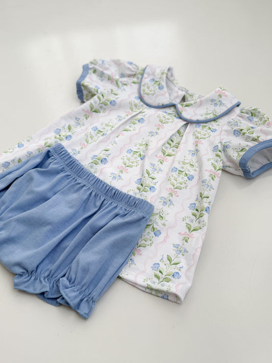 Grace Floral Bloomer Set