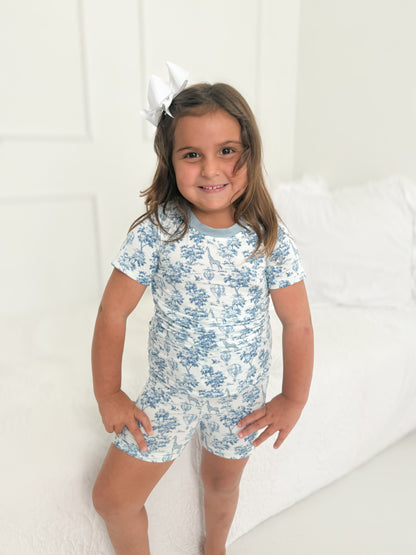 Safari Toile Bamboo Shortie Set