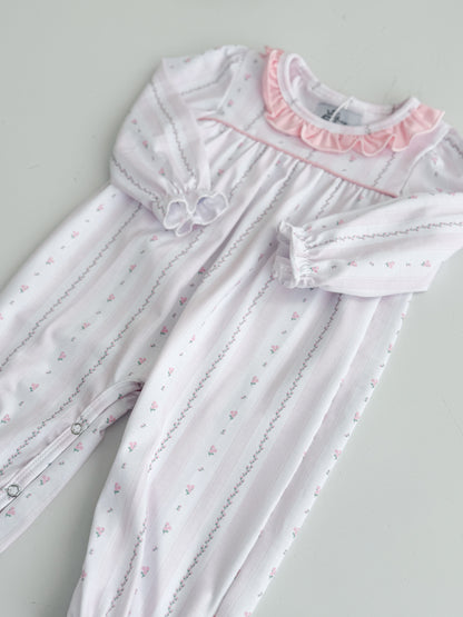 Annie Floral Long Romper