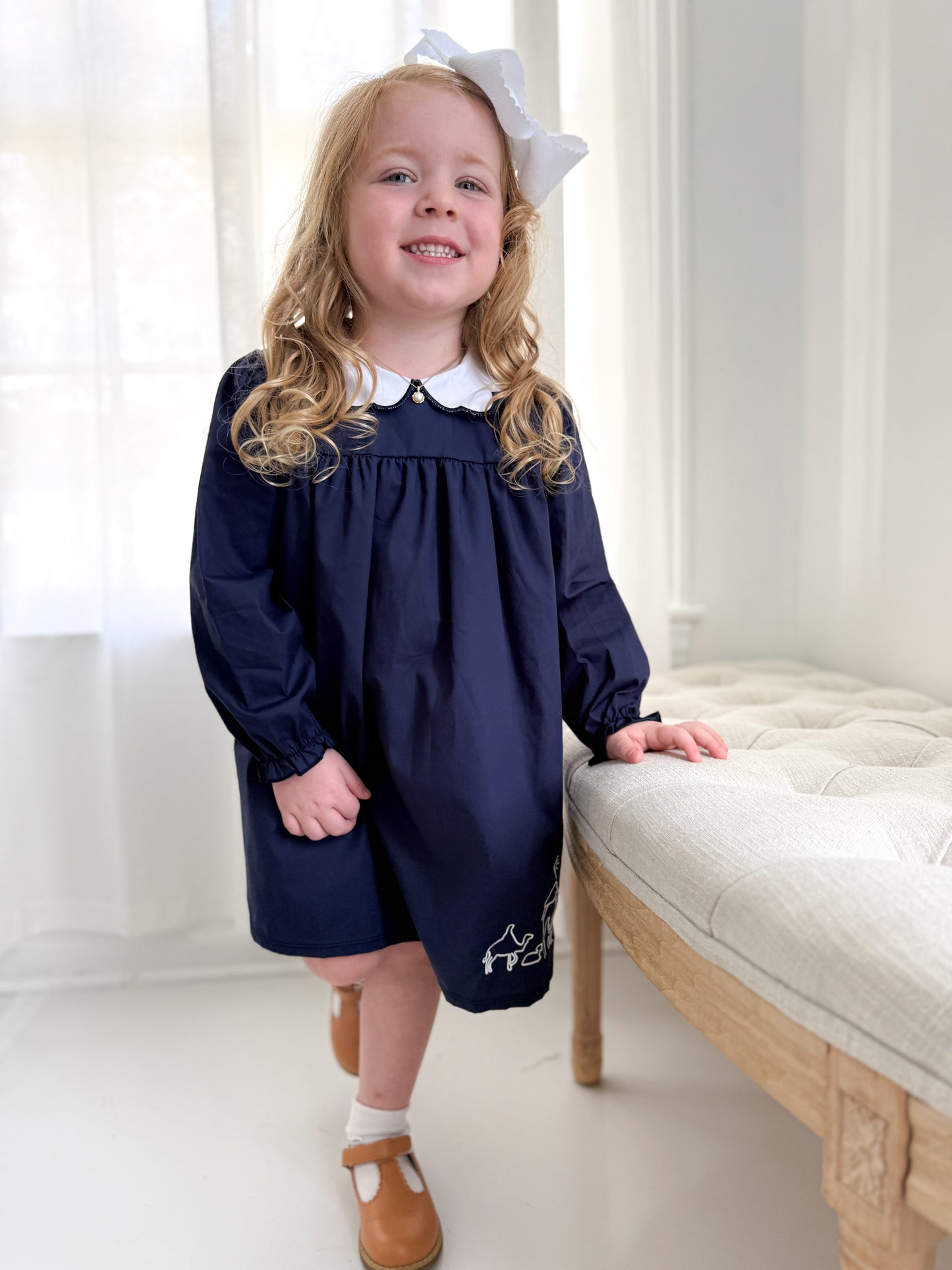 Nativity Scene Girls Dress