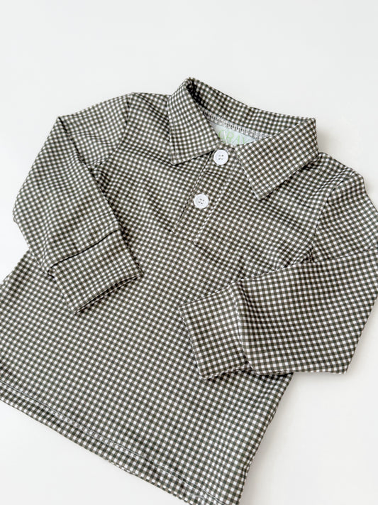 Holly Gingham Polo
