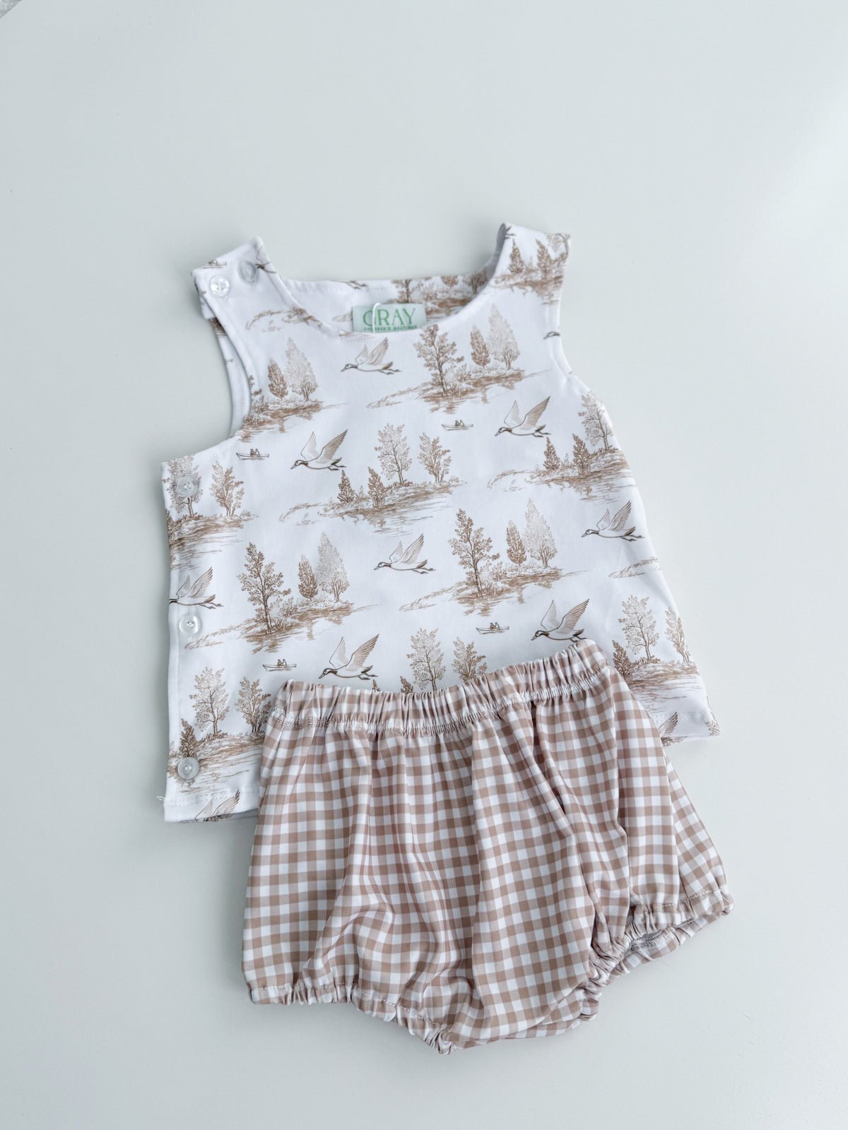 Mallard Toile Bloomer Set