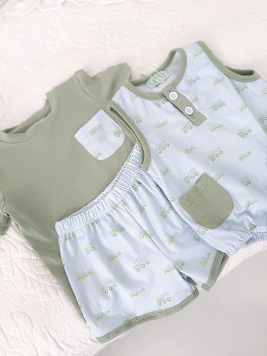 Weston Dump Truck Shortie Set