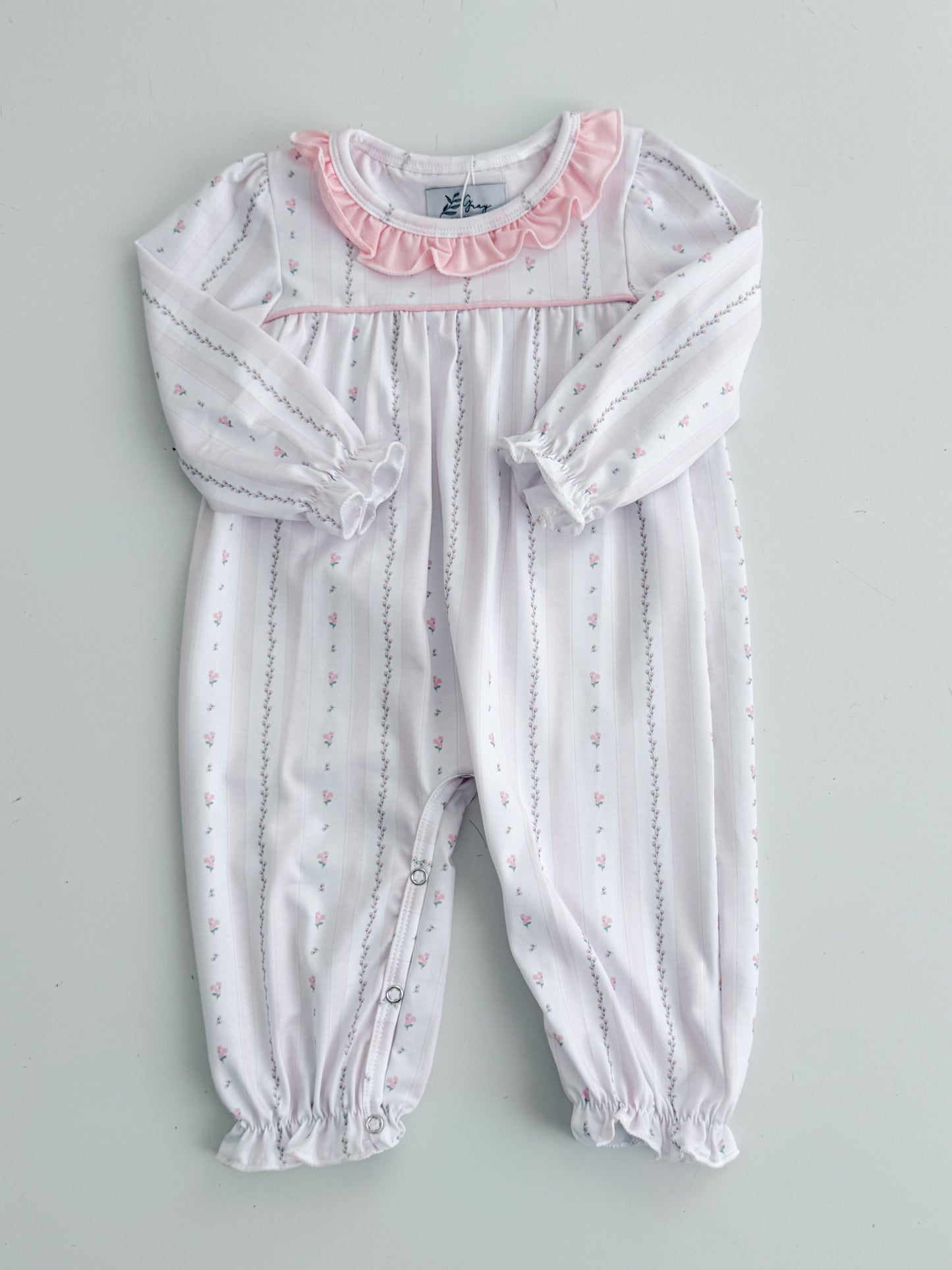 Annie Floral Long Romper