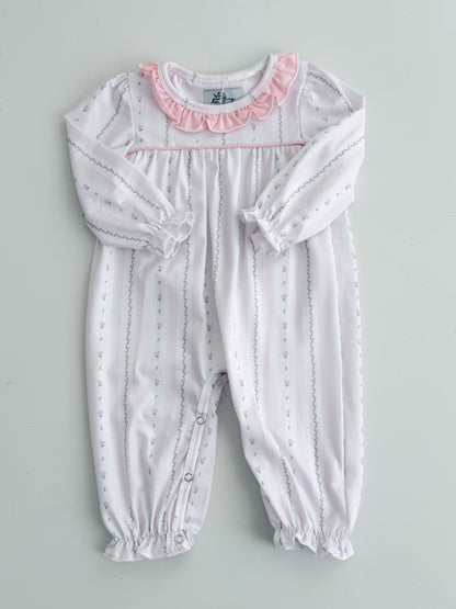 Annie Floral Long Romper