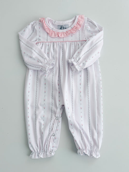 Annie Floral Long Romper