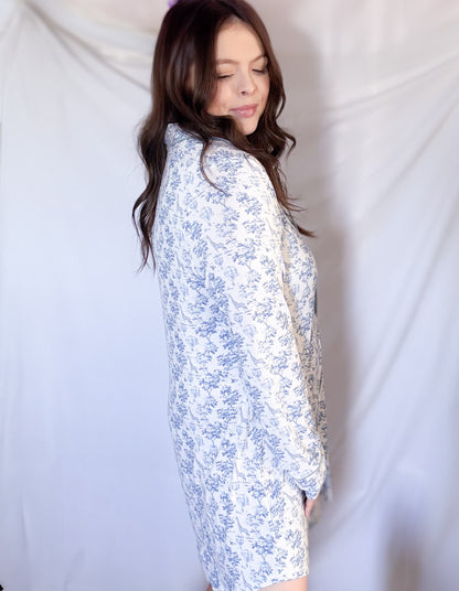 Safari Toile Bamboo Mommy Gown