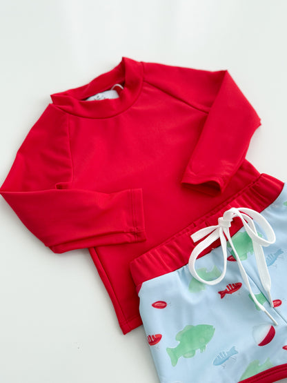 Reeling In Shortie Swim Set