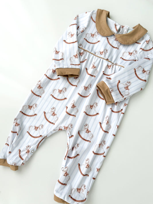 A Little Rocking Horse Romper