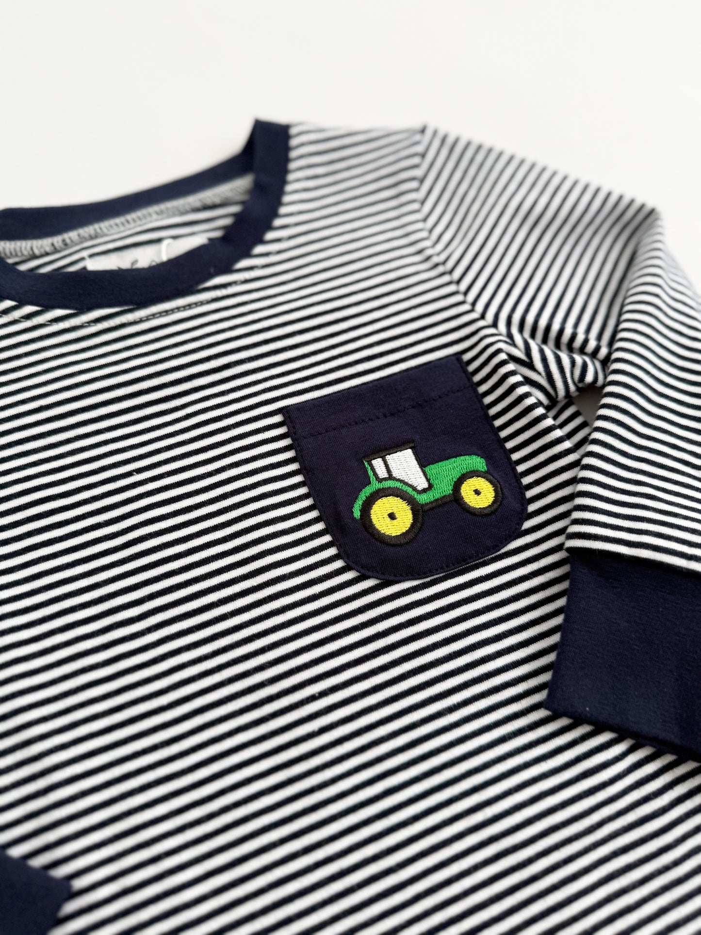 Tractor Pocket Striped Tee