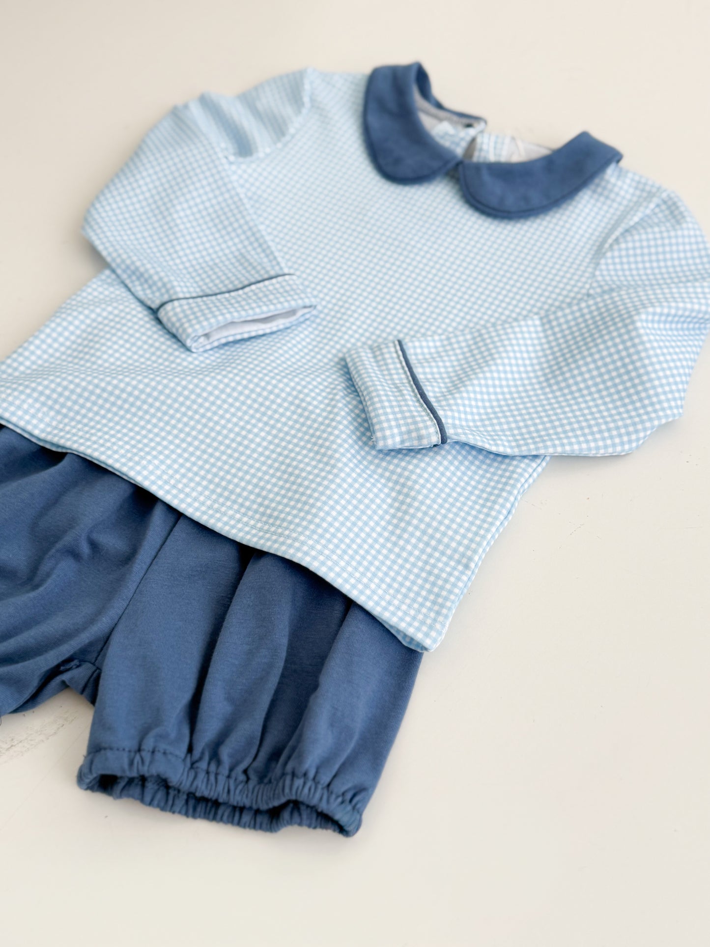 Lane Gingham Peter Pan Set