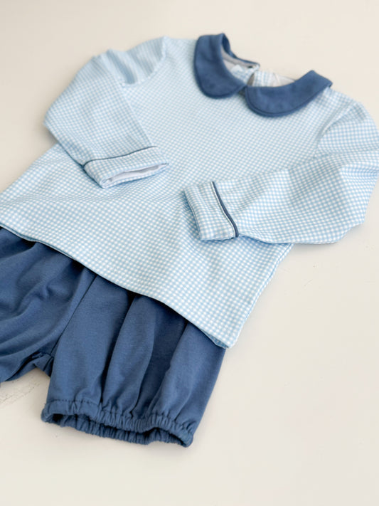 Lane Gingham Peter Pan Set