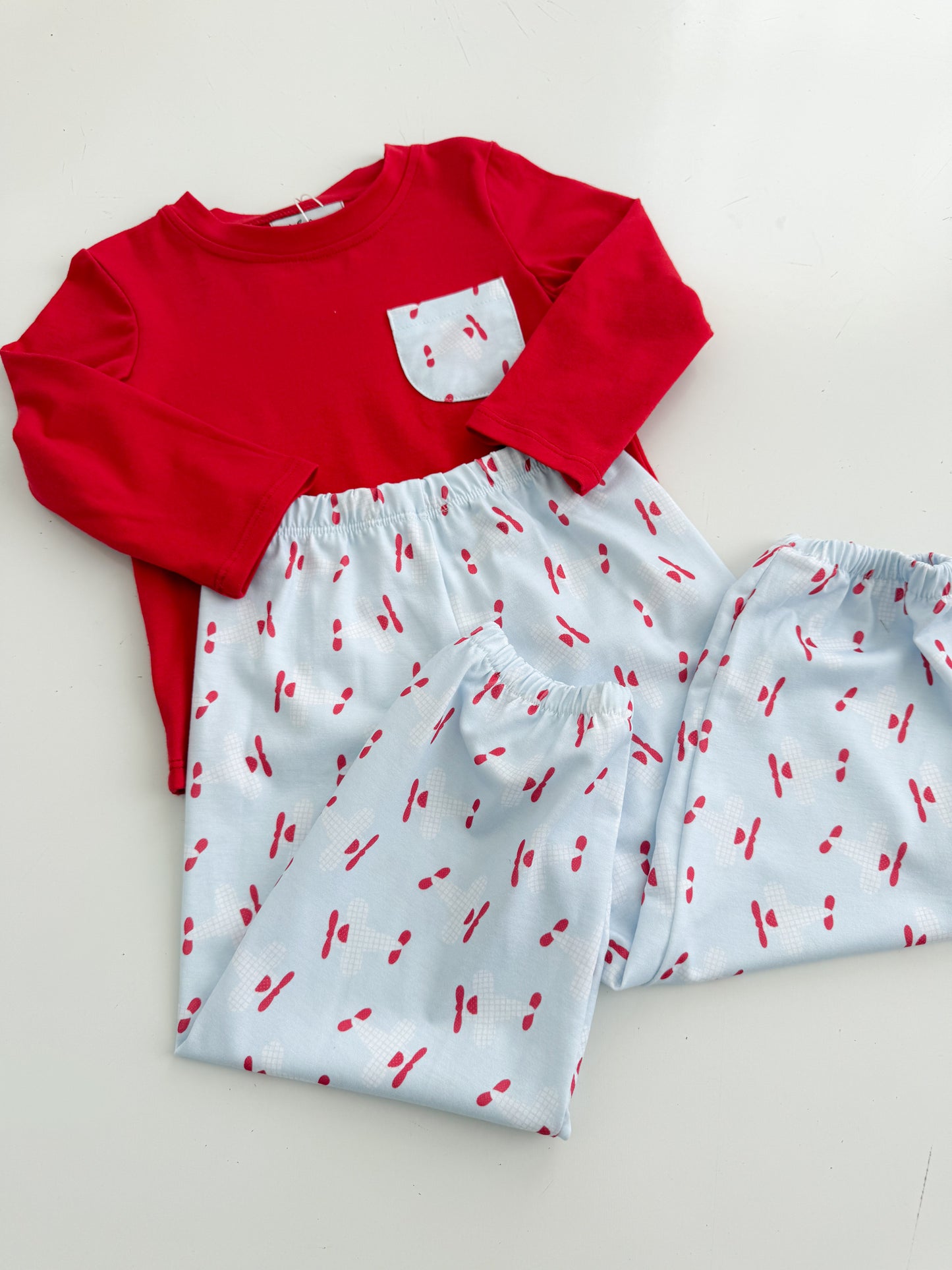 Sam Airplane Bubble Pant Set