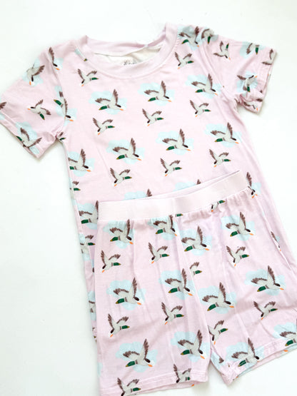 Ella Mallard Bamboo Shortie Set