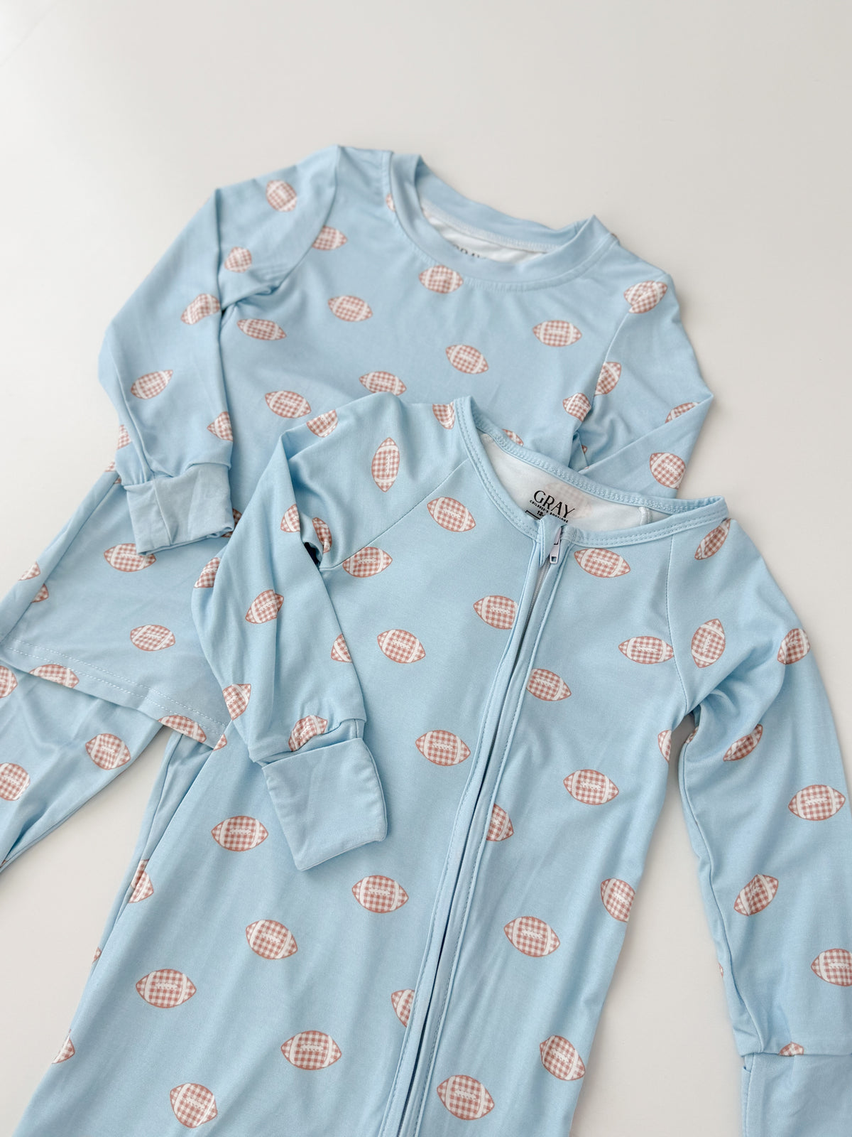 Touchdown Blue Bamboo Zippy