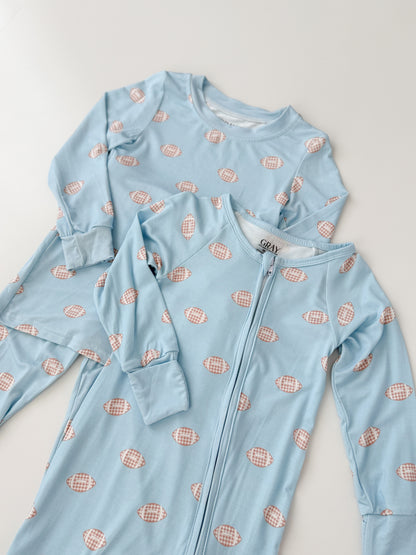 Touchdown Blue Bamboo Zippy